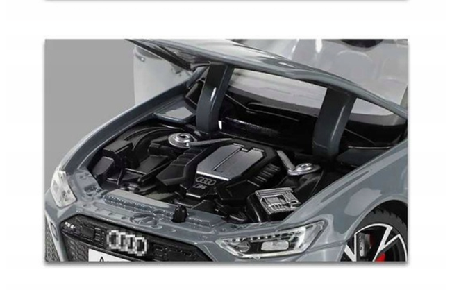 MODEL AUDI RS6 1:32 OTWIERANE DRZWI + ŚWIATŁA + DŹWIĘK + BATERIE W ZESTAWIE