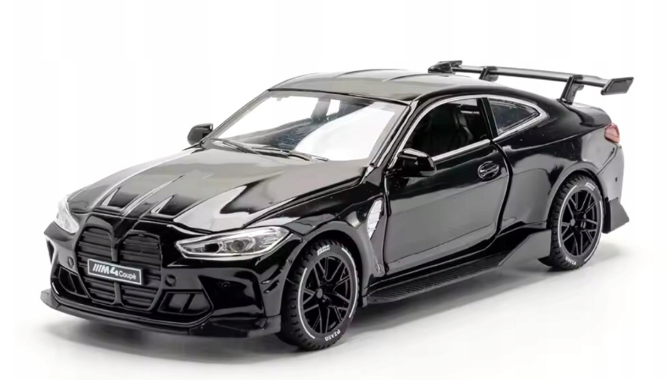 BMW M4 1:32 OTWIERANE DRZWI + ŚWIATŁA + DŹWIĘK